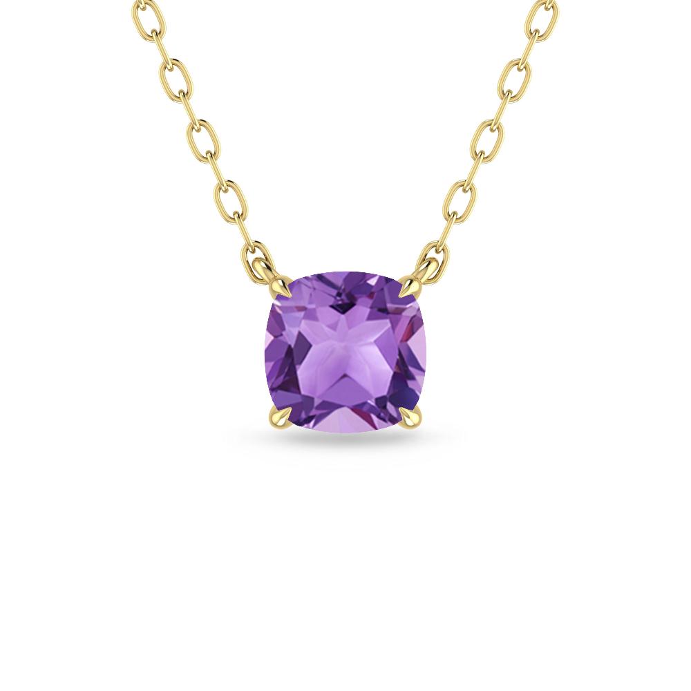 Yellow Gold - Amethyst