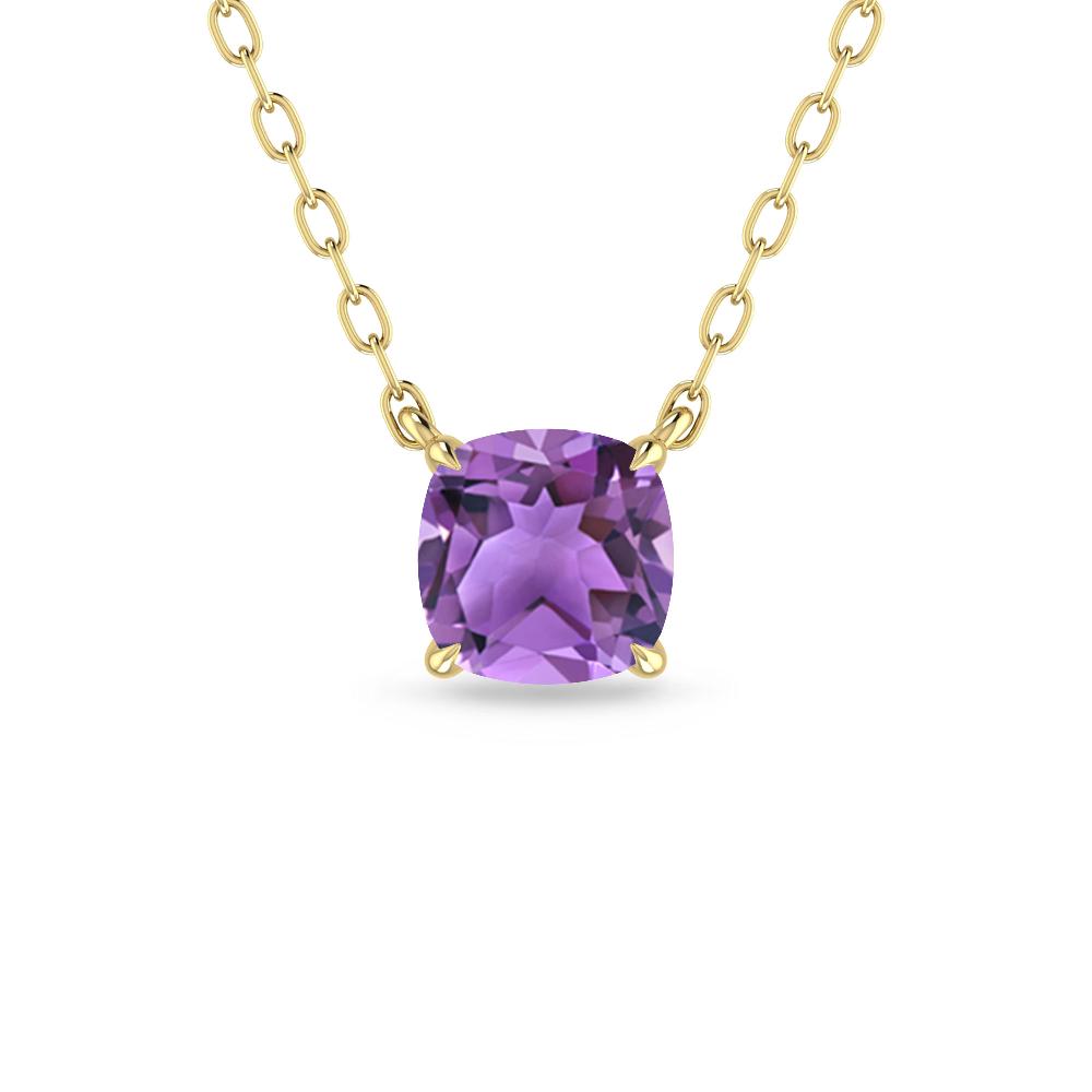 Yellow Gold - Amethyst