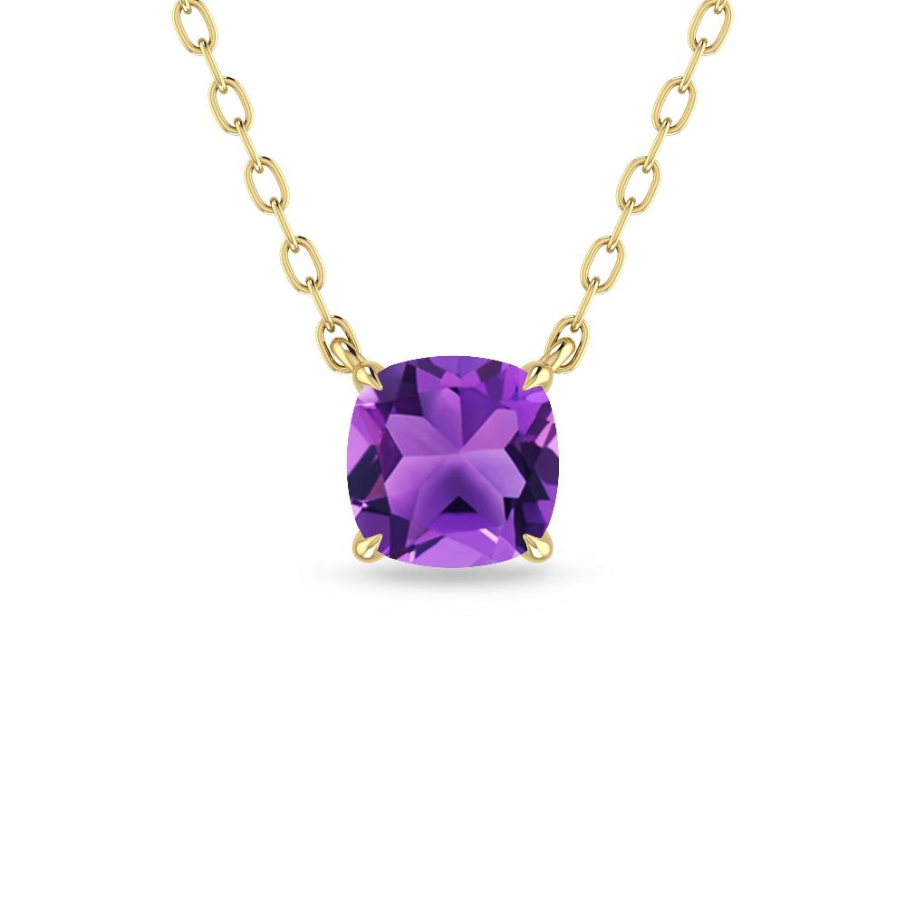 Yellow Gold - Amethyst