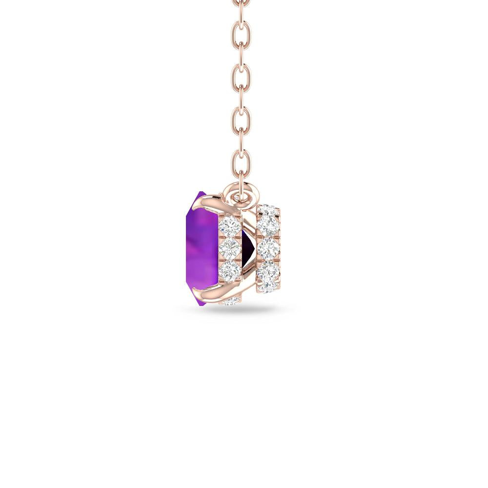 Rose Gold - Amethyst