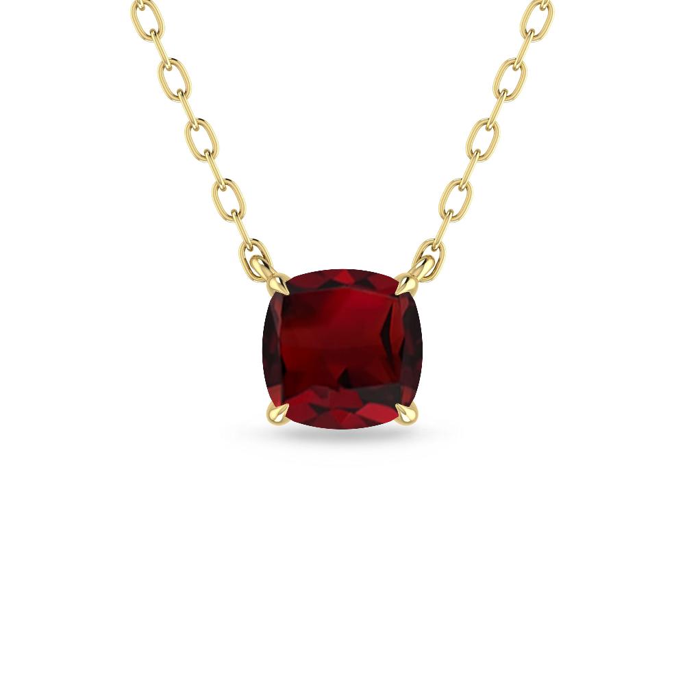 Yellow Gold - Garnet