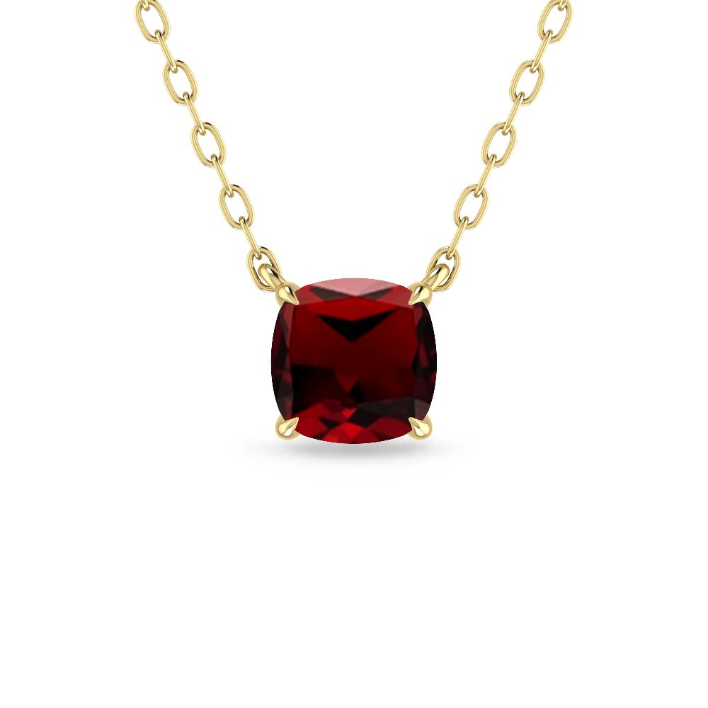 Yellow Gold - Garnet