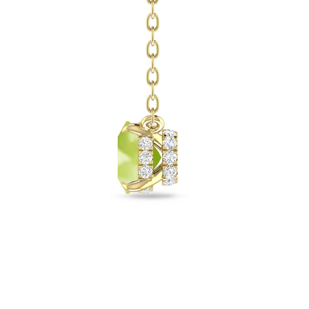 Yellow Gold - Peridot