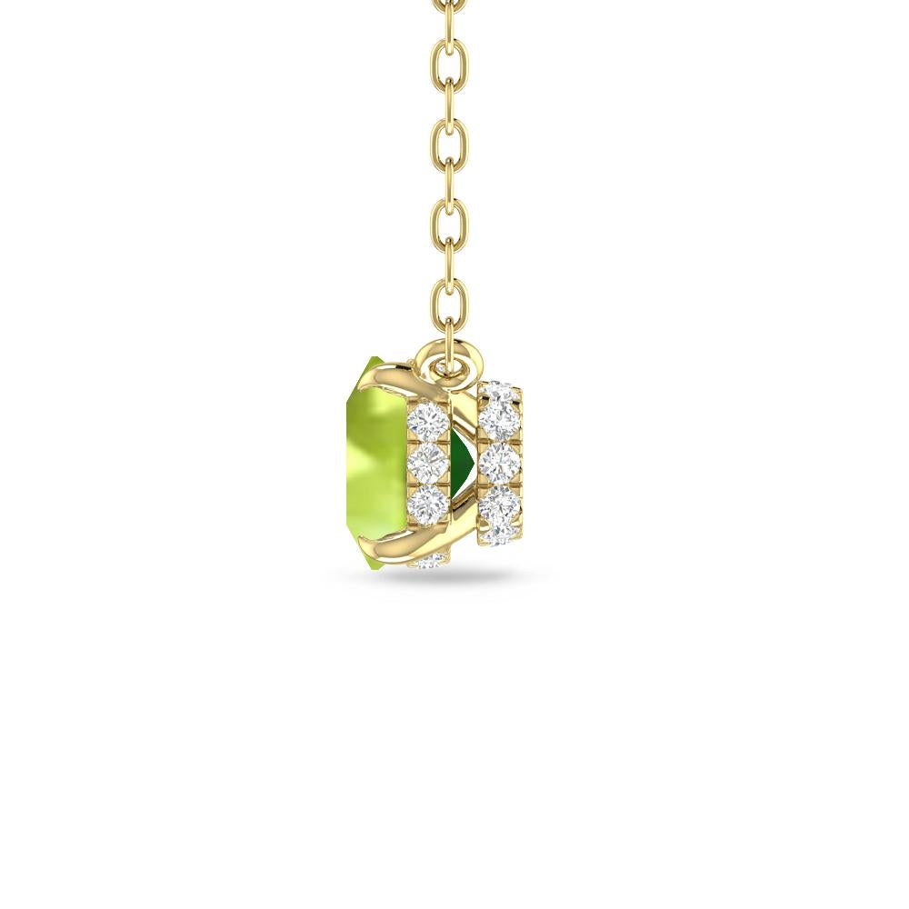 Yellow Gold - Peridot