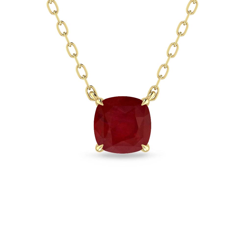 Yellow Gold - Ruby