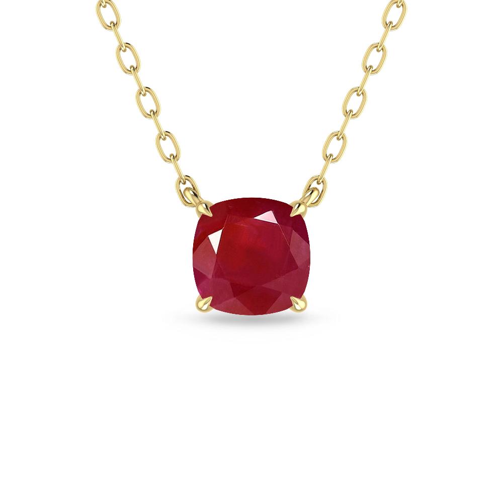 Yellow Gold - Ruby