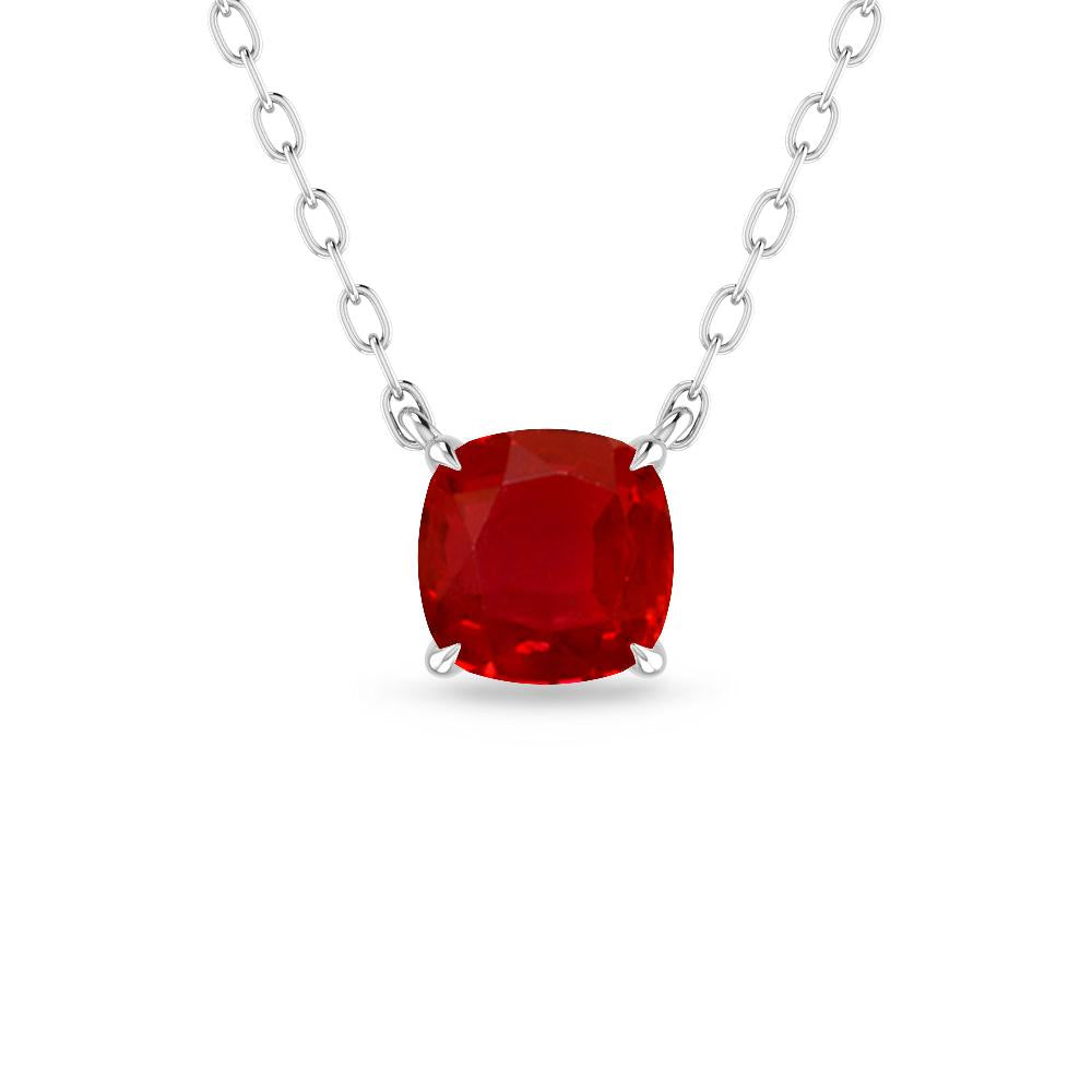 White Gold - Ruby