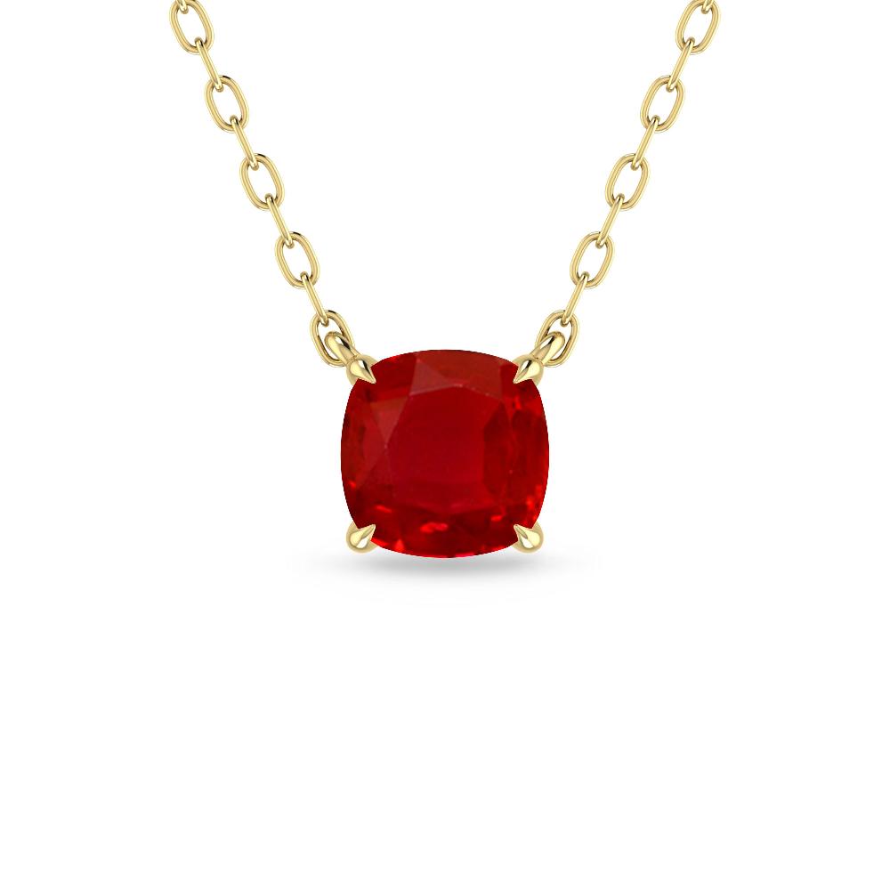 Yellow Gold - Ruby