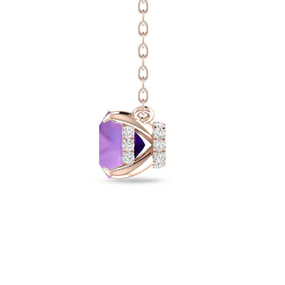 Rose Gold - Amethyst