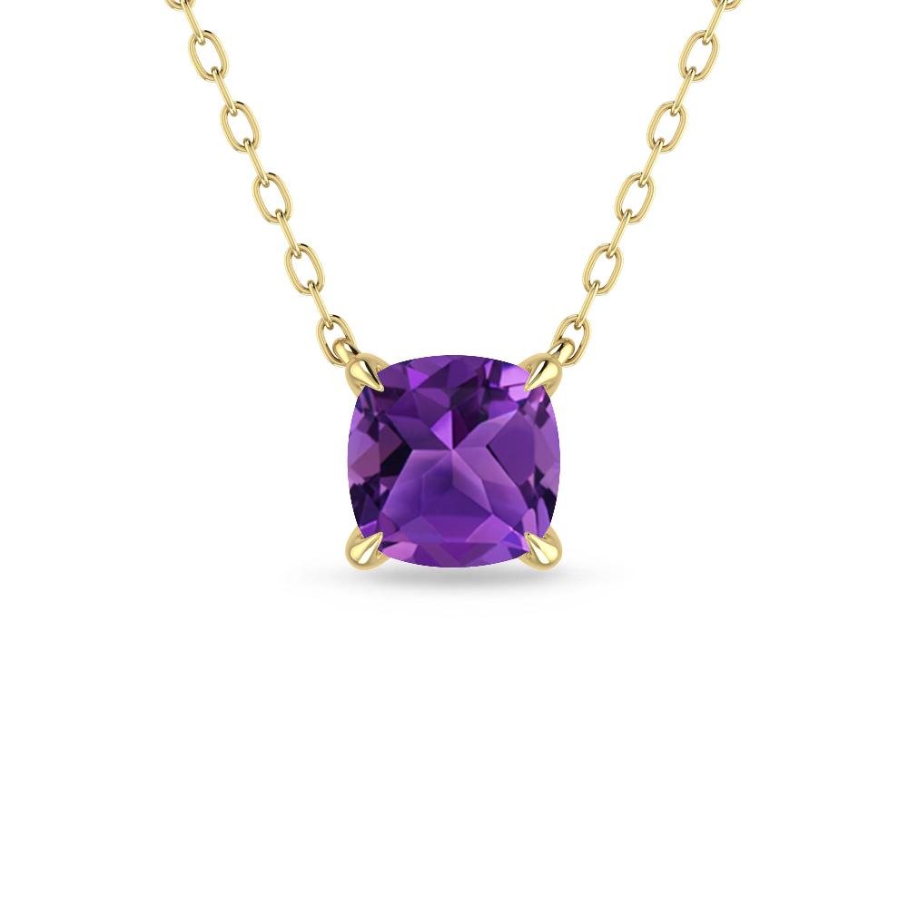 Yellow Gold - Amethyst