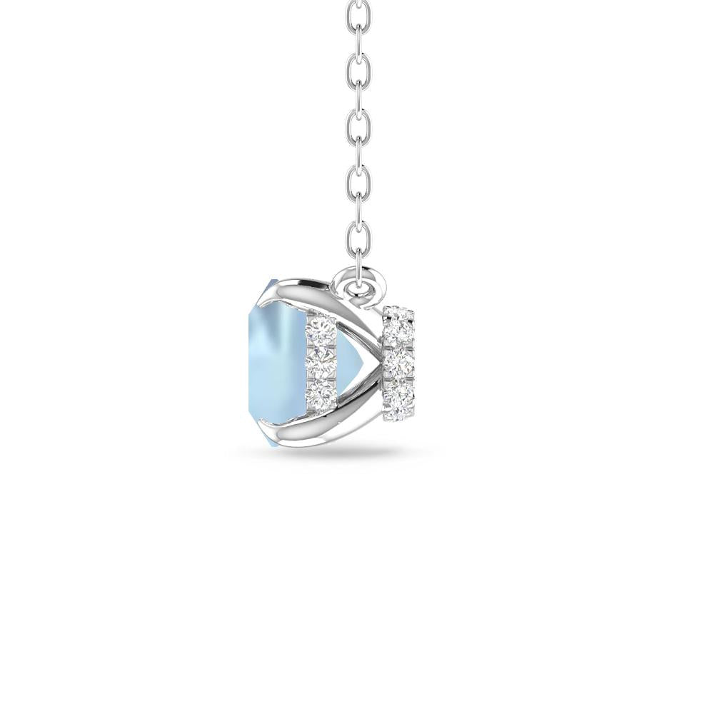 White Gold - Aquamarine