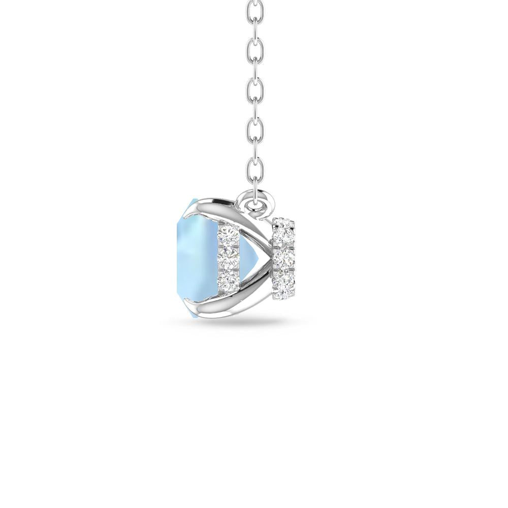 White Gold - Aquamarine