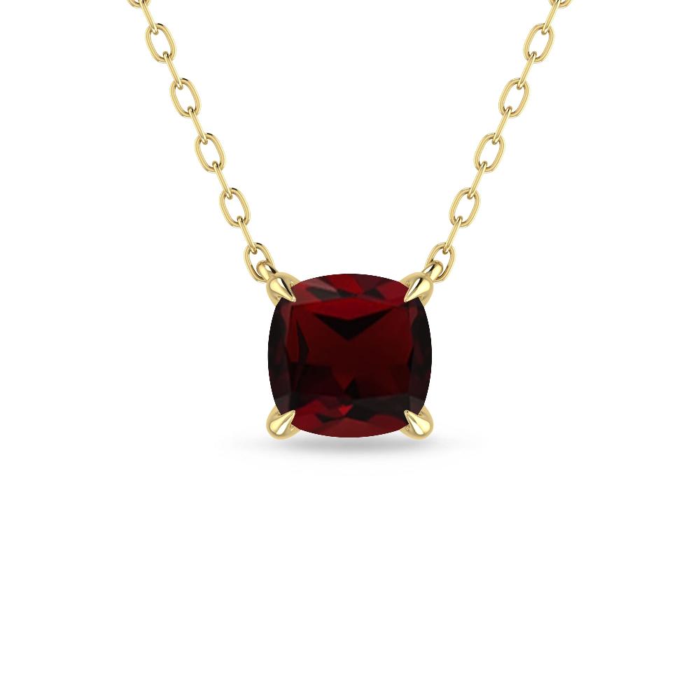 Yellow Gold - Garnet