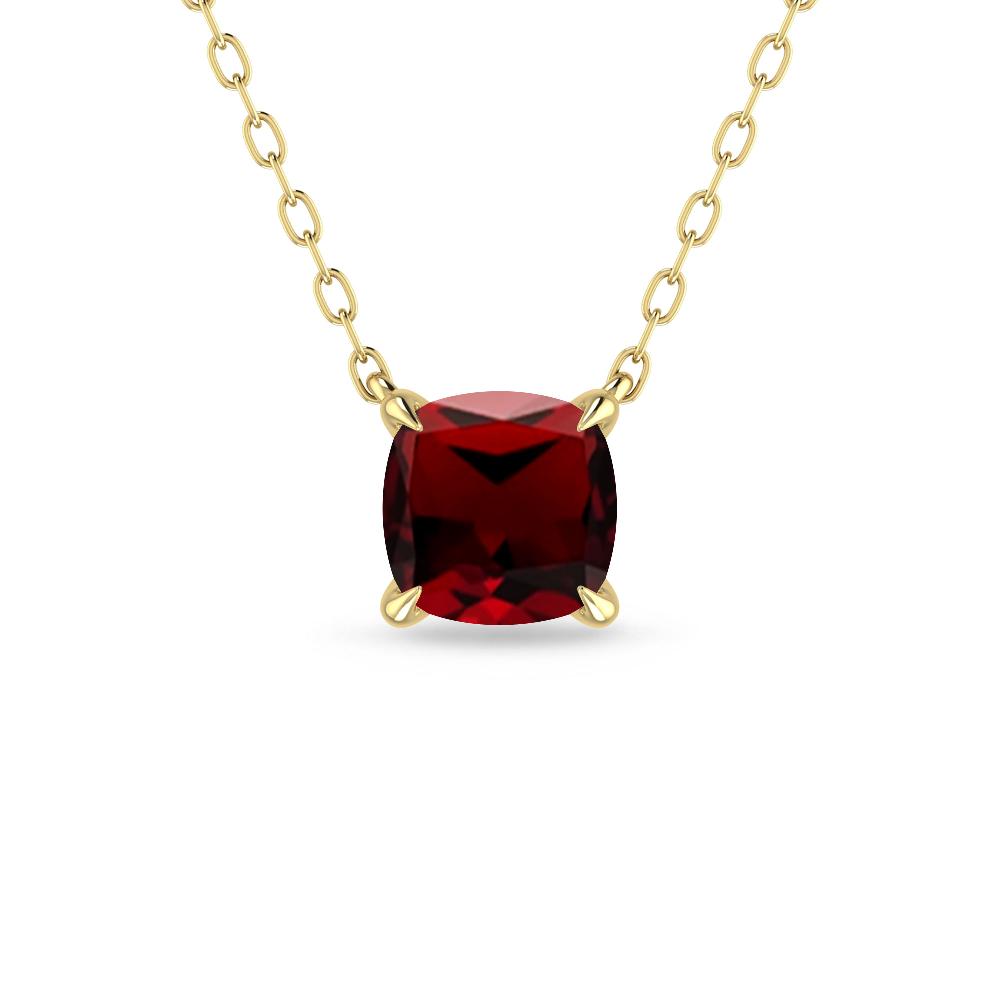 Yellow Gold - Garnet