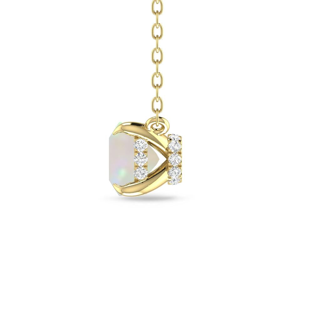 Yellow Gold - Opal