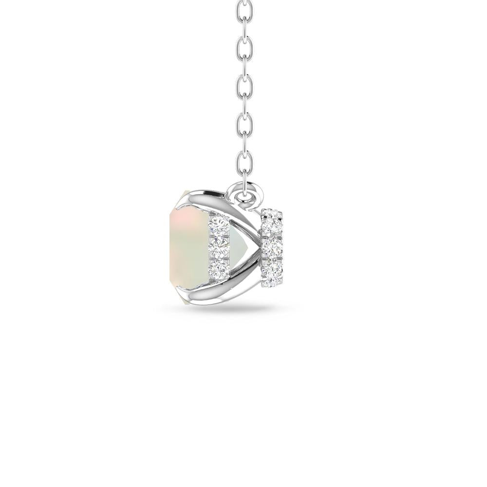 White Gold - Opal