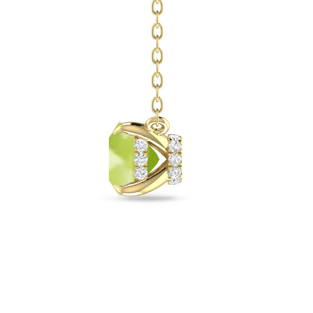 Yellow Gold - Peridot