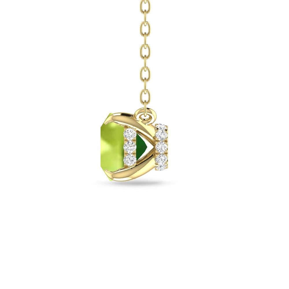 Yellow Gold - Peridot