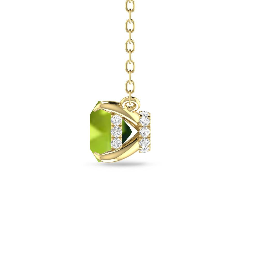 Yellow Gold - Peridot