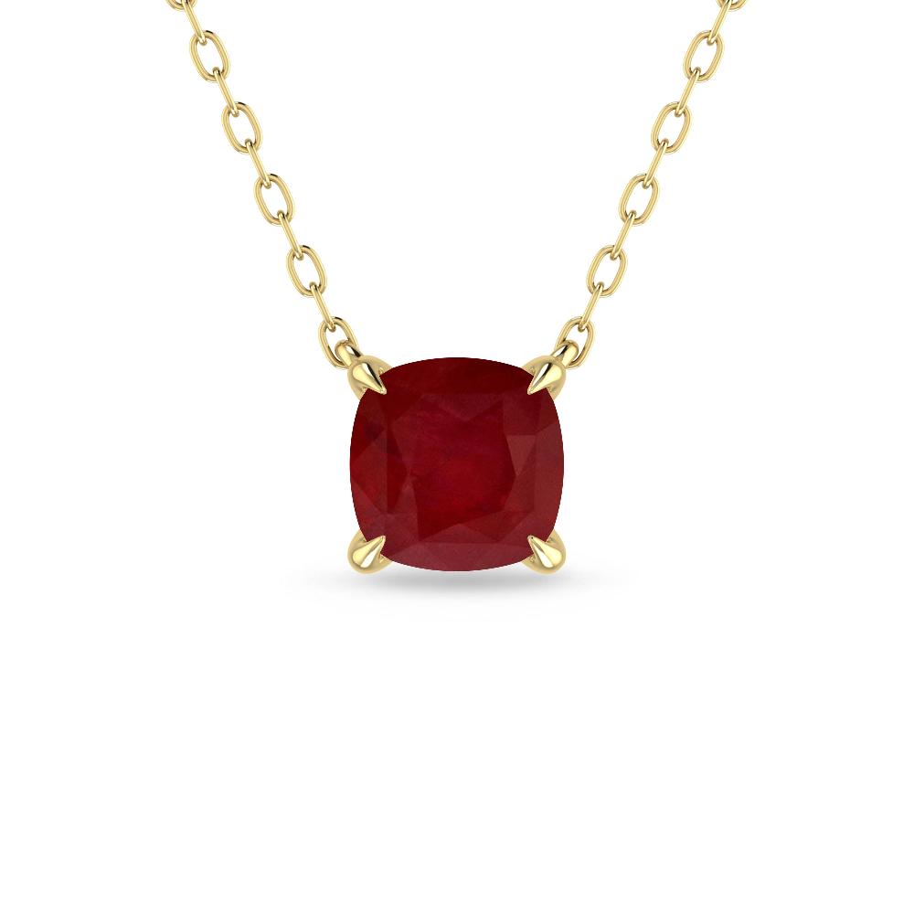 Yellow Gold - Ruby