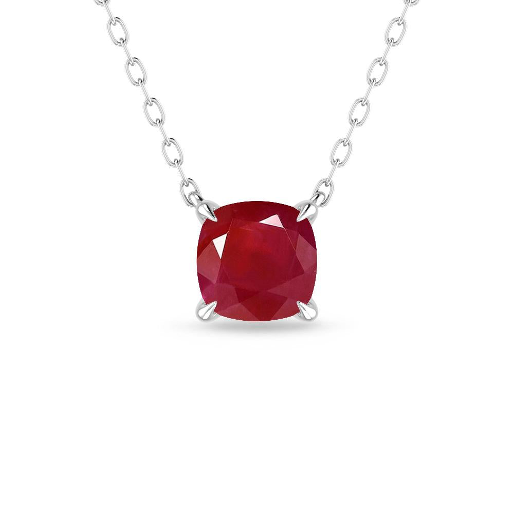 White Gold - Ruby