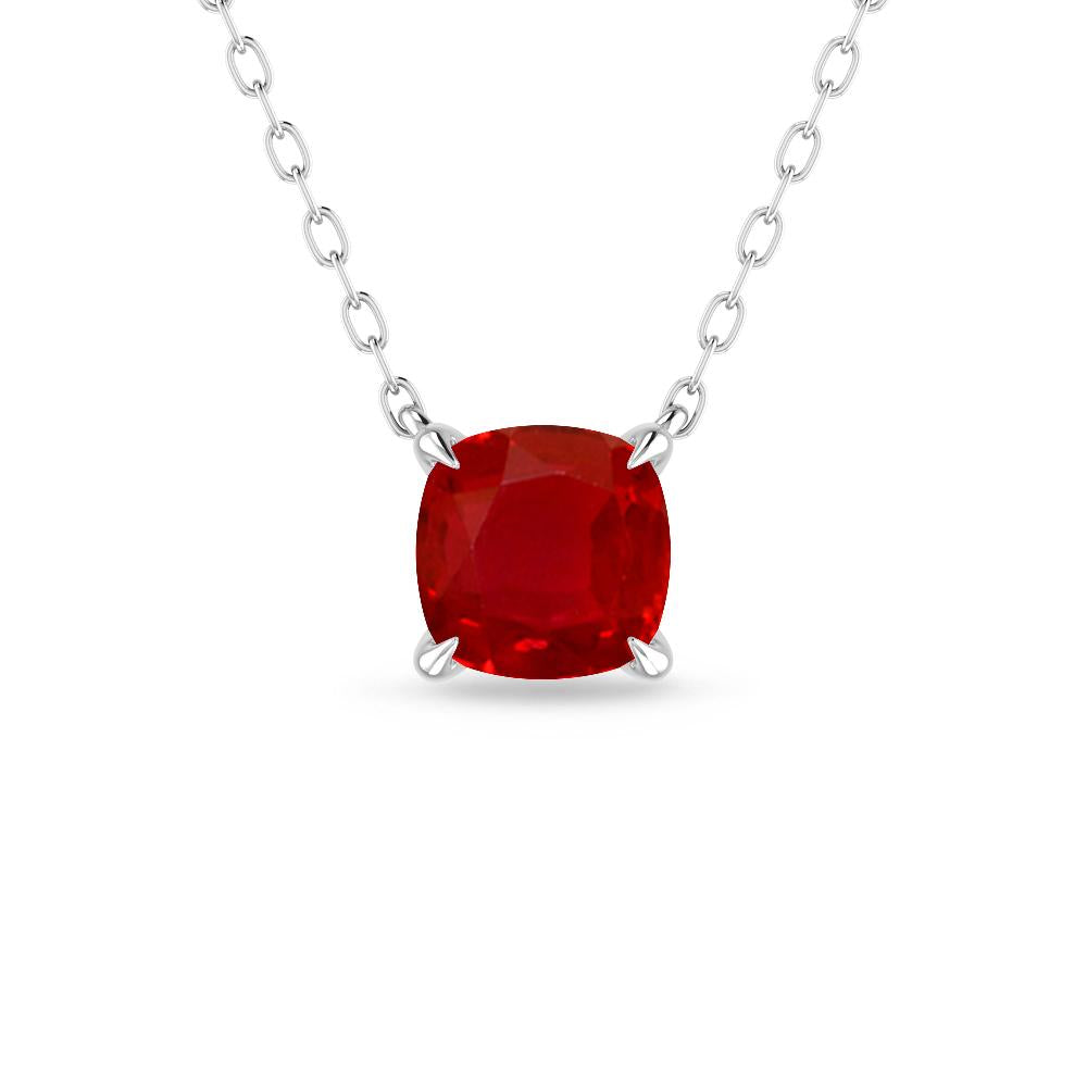 White Gold - Ruby