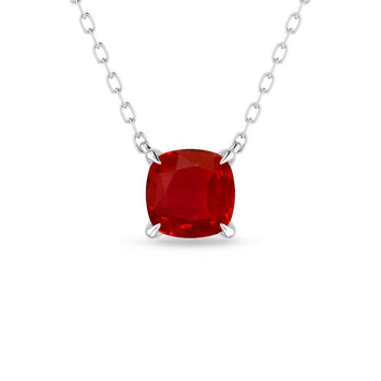 White Gold - Ruby