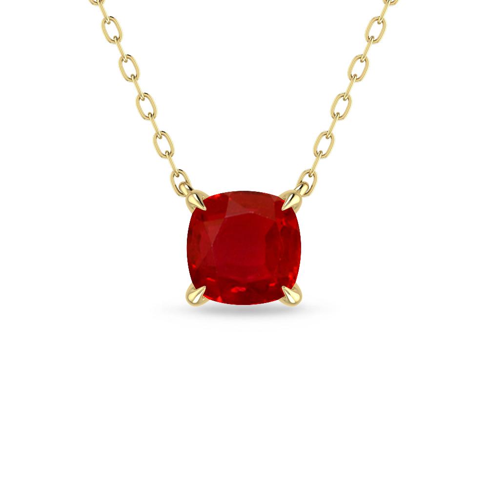 Yellow Gold - Ruby