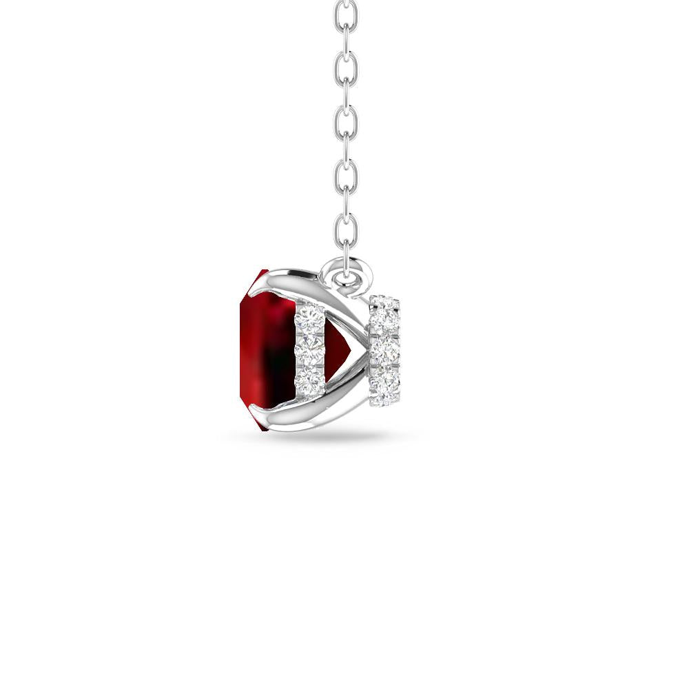 White Gold - Ruby