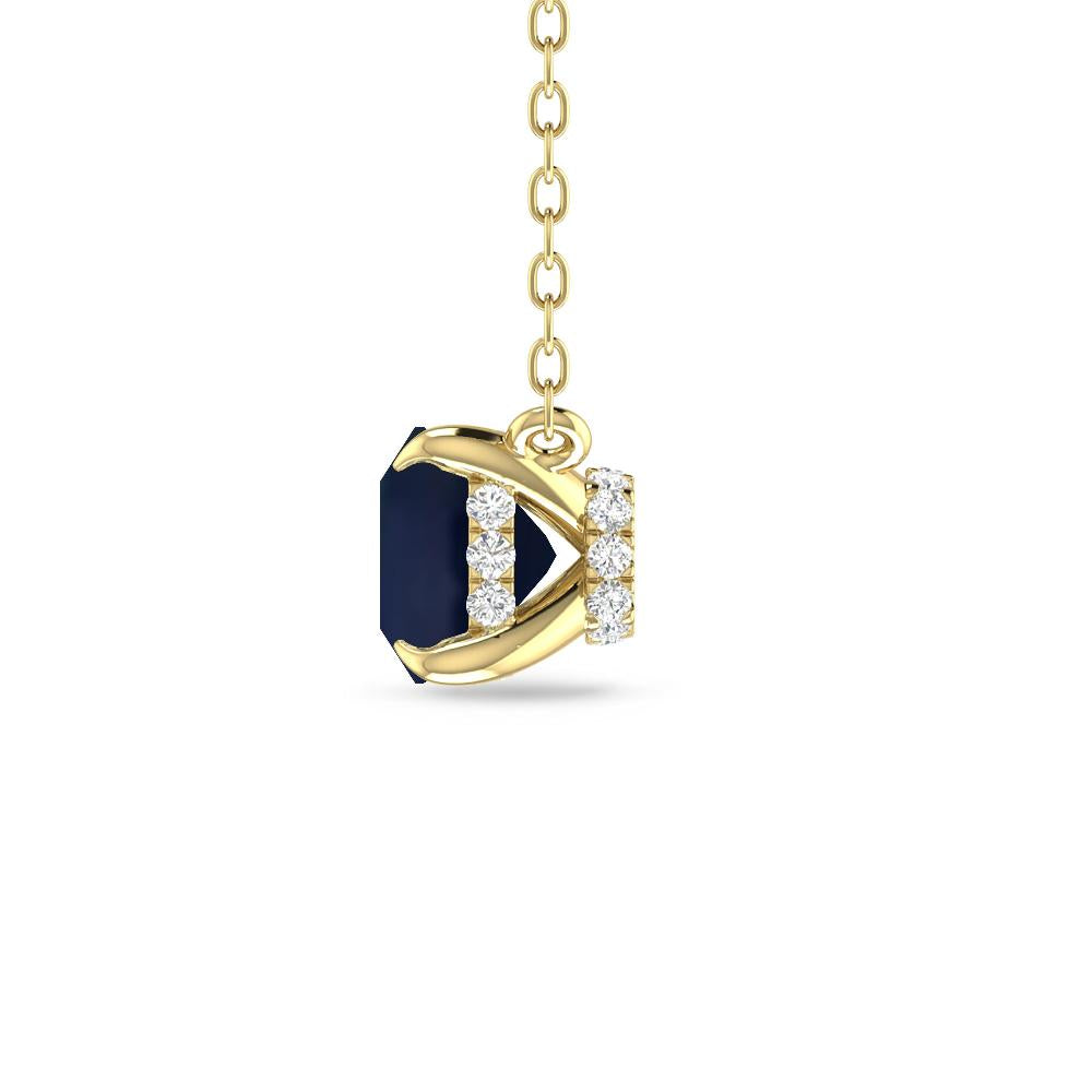 Yellow Gold - Sapphire