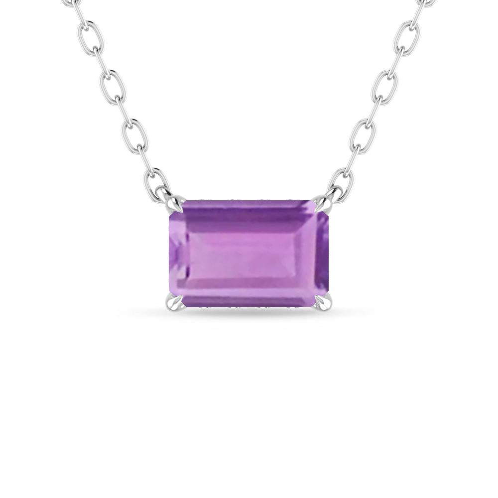 White Gold - Amethyst