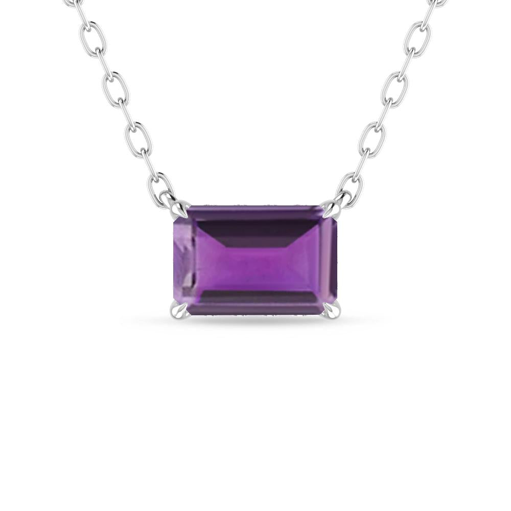 White Gold - Amethyst