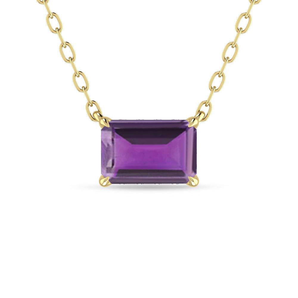 Yellow Gold - Amethyst