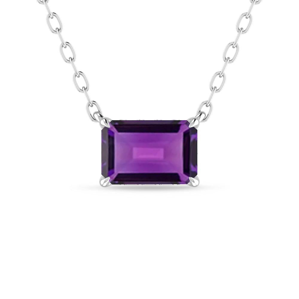 White Gold - Amethyst