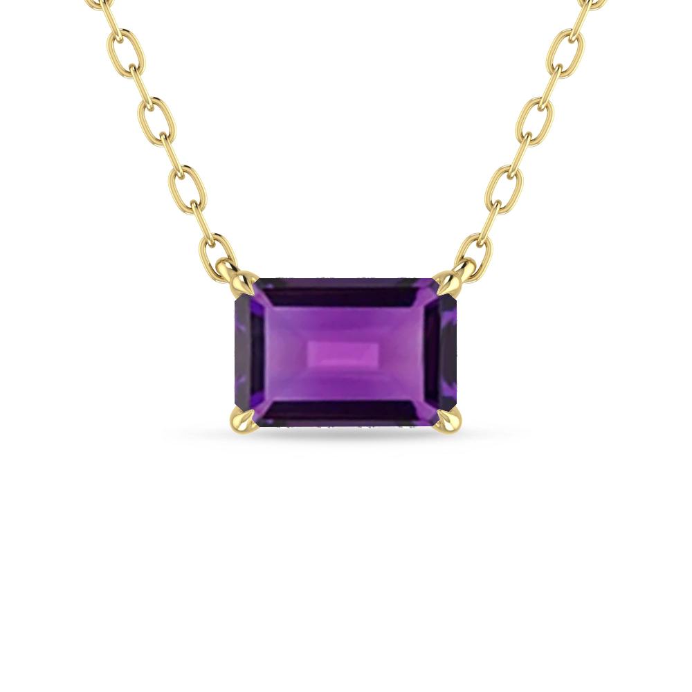 Yellow Gold - Amethyst