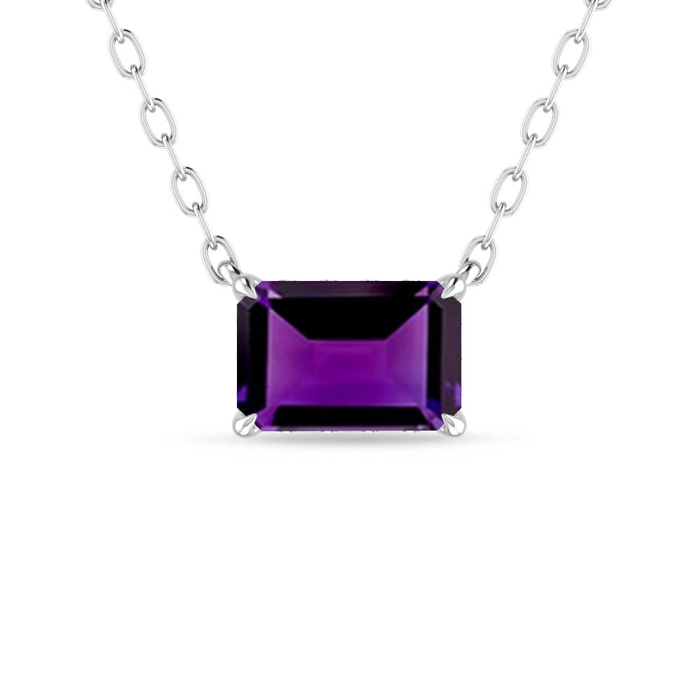 White Gold - Amethyst