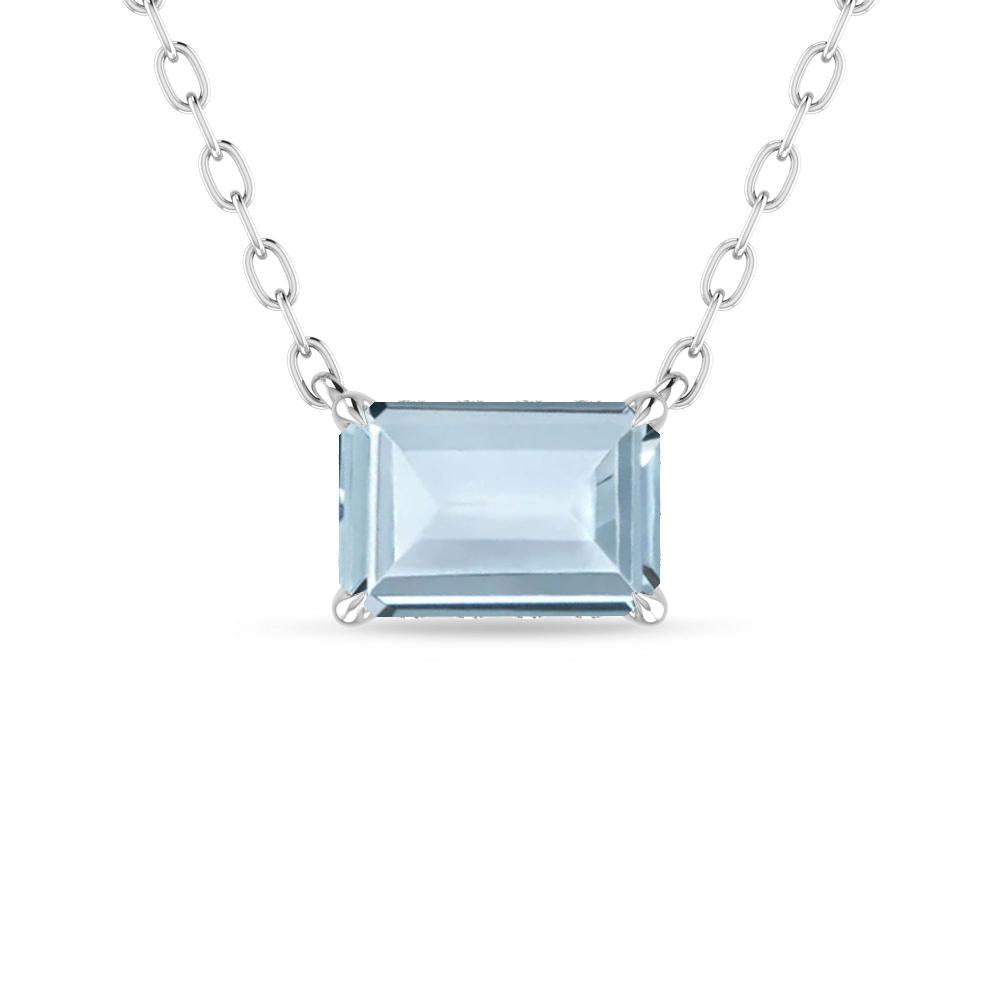 White Gold - Aquamarine