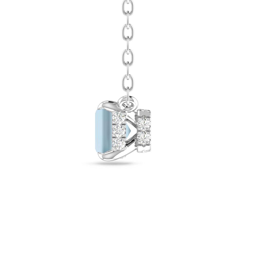 White Gold - Aquamarine