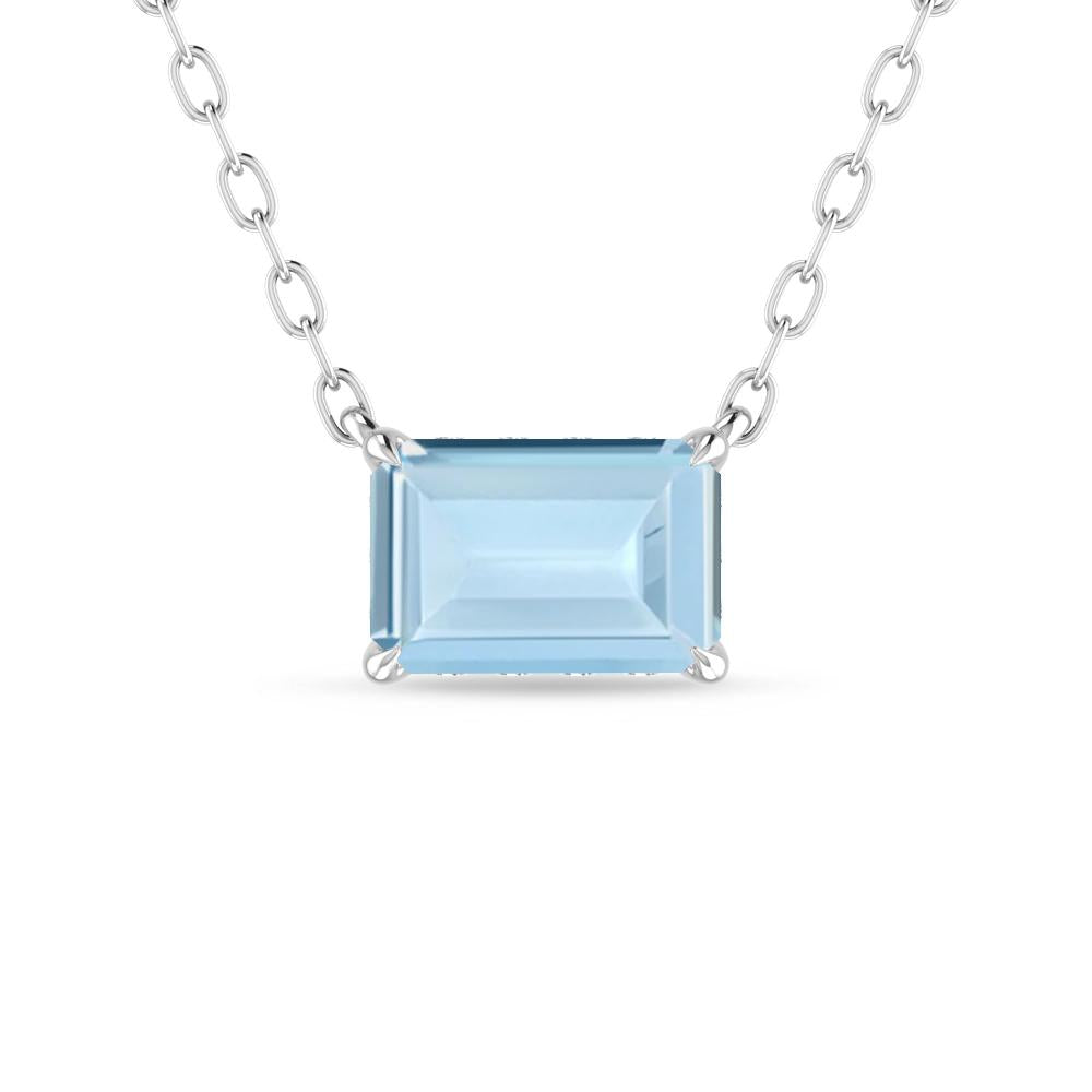 White Gold - Aquamarine