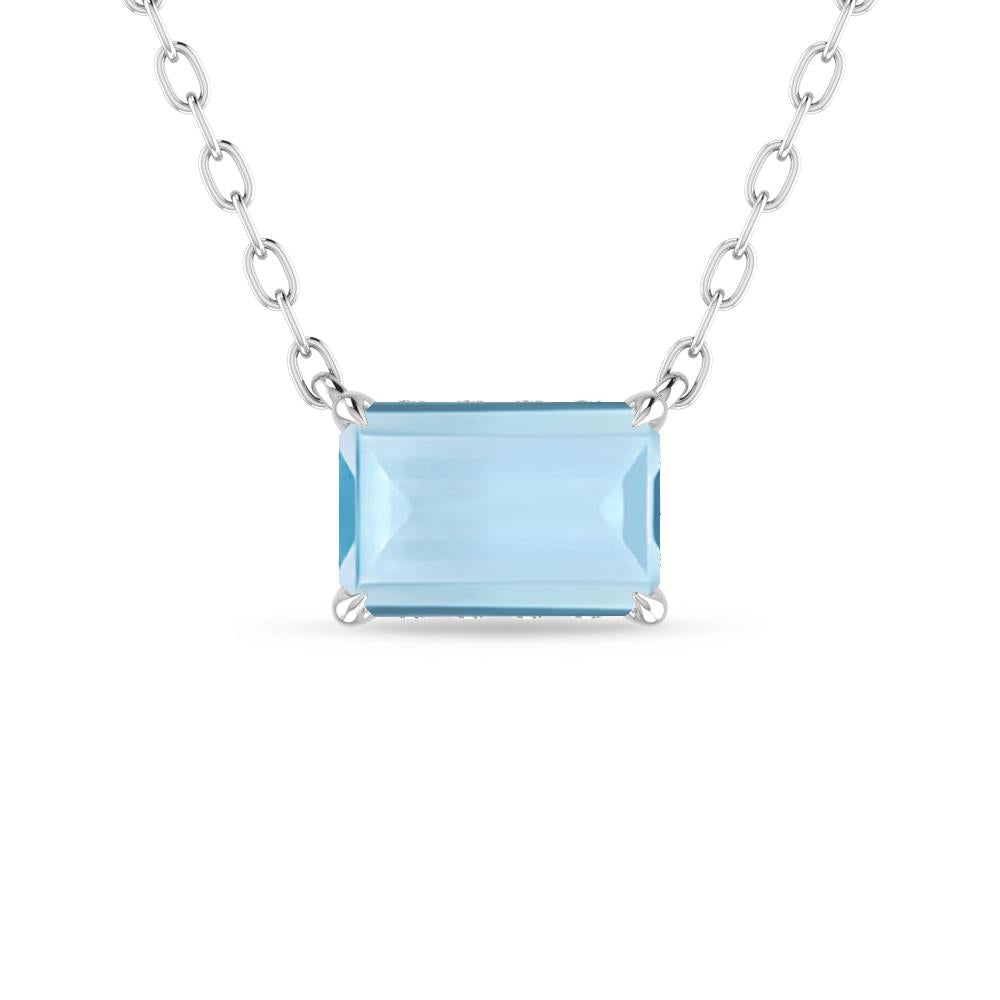 White Gold - Aquamarine