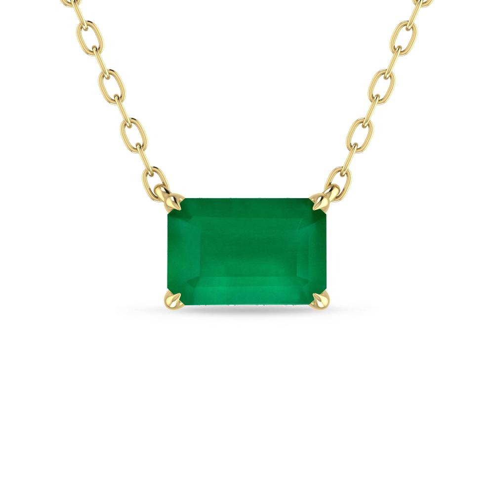 Yellow Gold - Emerald