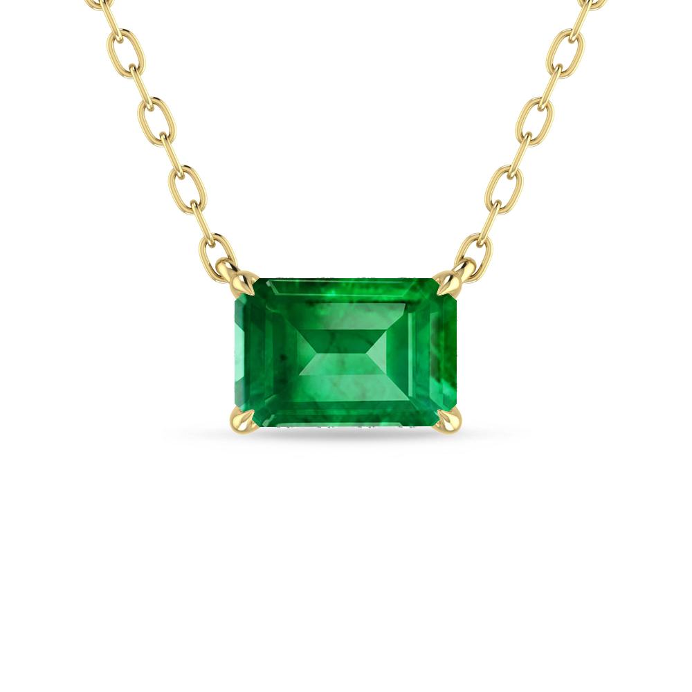 Yellow Gold - Emerald