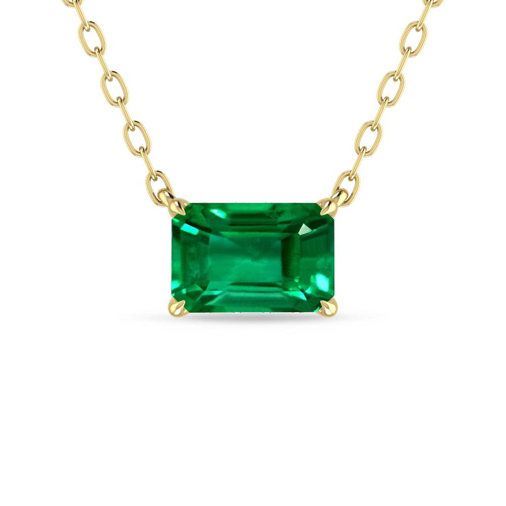 Yellow Gold - Emerald