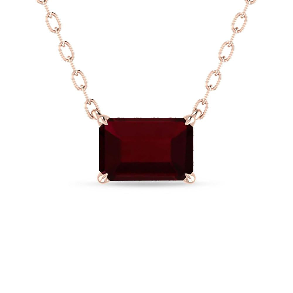 Rose Gold - Garnet