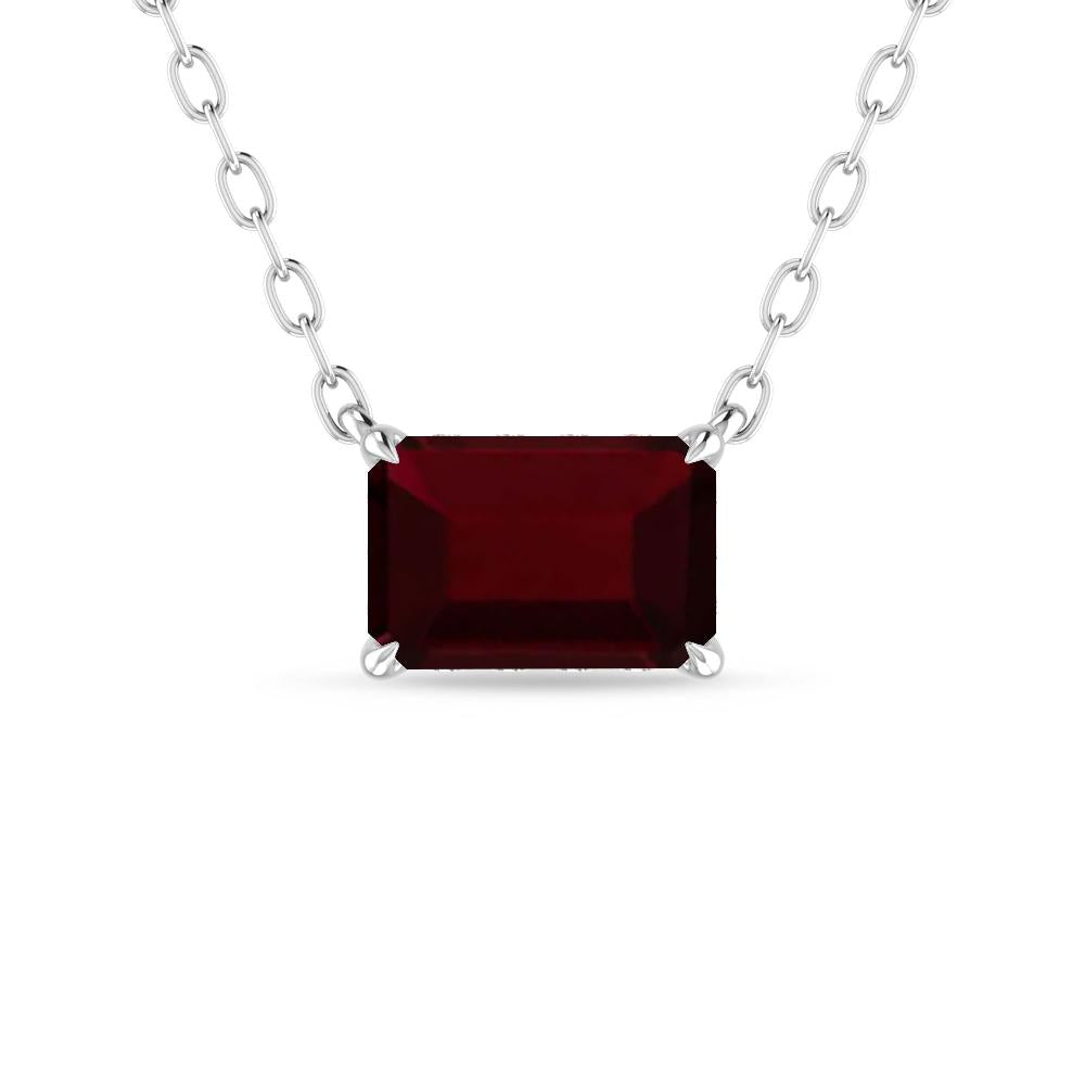 White Gold - Garnet