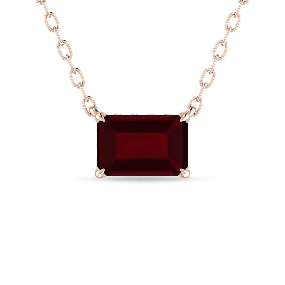 Rose Gold - Garnet