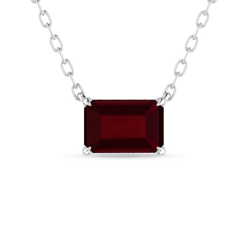 White Gold - Garnet