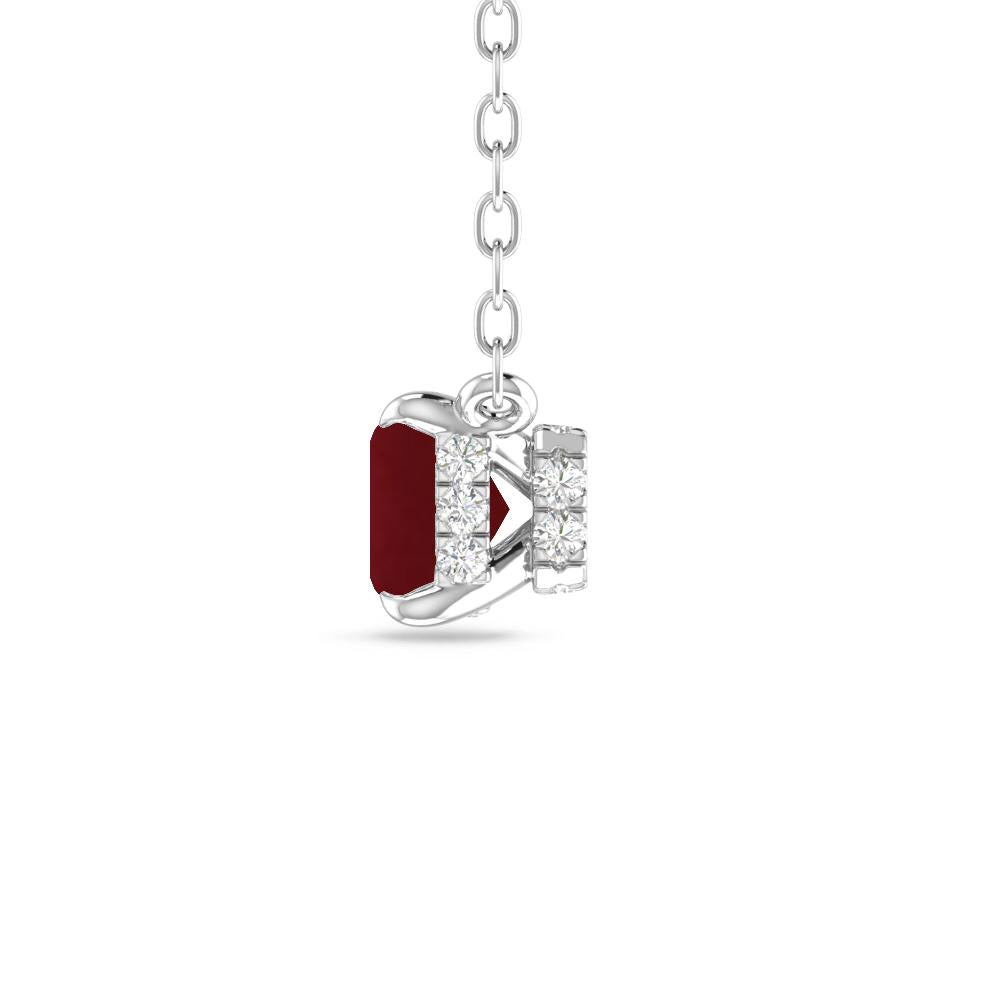 White Gold - Garnet