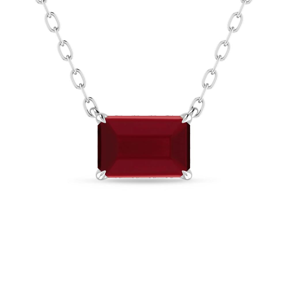 White Gold - Garnet