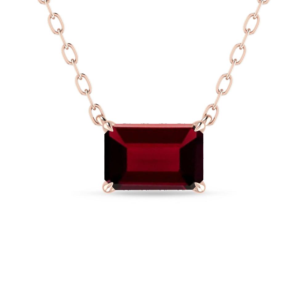 Rose Gold - Garnet